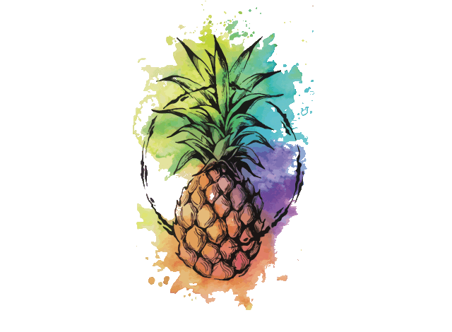 pineapplewatercolor-min2